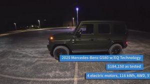 Обзор Mercedes-Benz G580 w_EQ Technology Мерседес Бенз