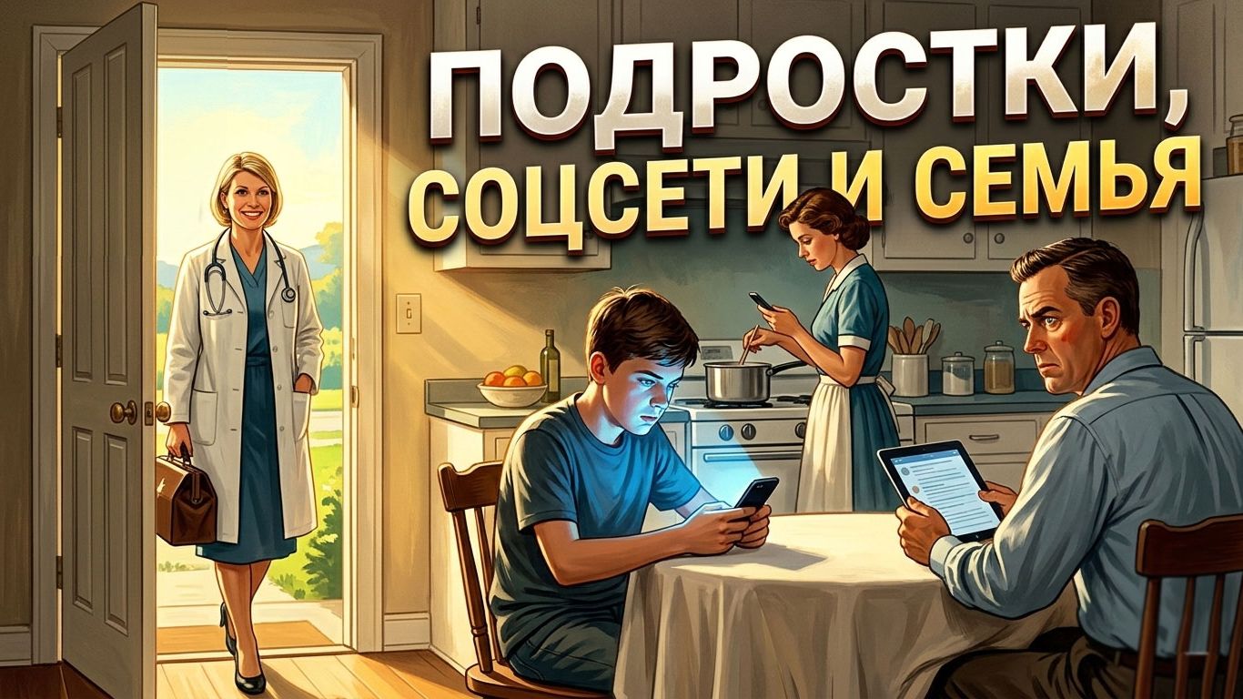 Подростки, соцсети и семья: когда виртуальная жизнь становится опаснее реальной
