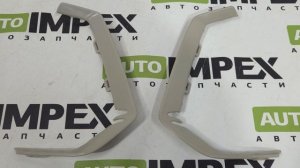 Chery Arrizo 8 с 2022 года. Молдинги рамок ПТФ