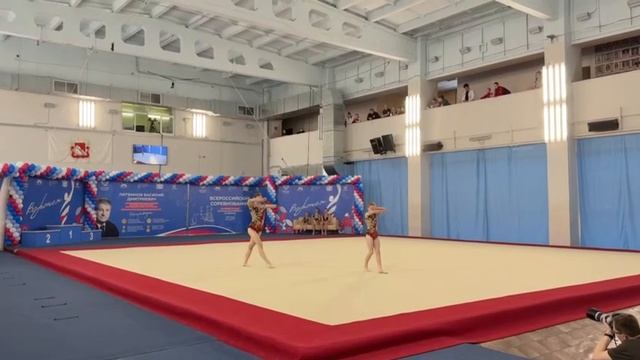 ЖП 11-17 лет, Ершова Алиса - Токарева Полина, МАУ ДО СШ №1, Комбинированное упражнение