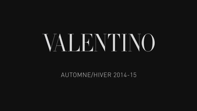 Показ женской коллекции Valentino осень-зима 2014-2015