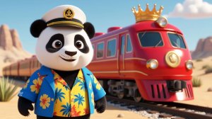 🚂УВЛЕКАТЕЛЬНОЕ ПУТЕШЕСТВИЕ НА ПОЕЗДЕ С ПАНДОЧКОЙ | Развивающие мультфильмы