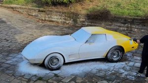 Chevrolet Corvette 1976: ASMR‑уход с Foam Heroes