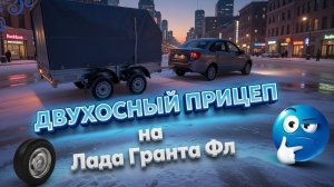 Двухосный прицеп к Лада Гранта ФЛ