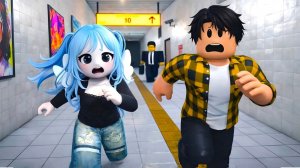 МЫ ЗАСТРЯЛИ НА ПРОКЛЯТОЙ СТАНЦИИ МЕТРО ВЫХОД 8 В РОБЛОКС!