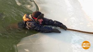 Если человек провалился под лед... Доброе утро. Фрагмент выпуска от 03.03.2026