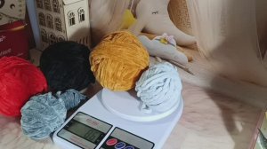 извязываю остатки пряжи. мои новые покупочки.