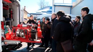 В ситуационном центре МЧС Дагестана устроили день открытых дверей