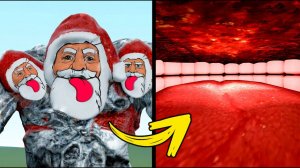 Что внутри трехголового босса санты гугу гага-