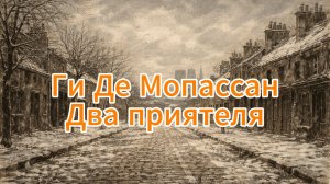 Ги Де Мопассан два приятеля