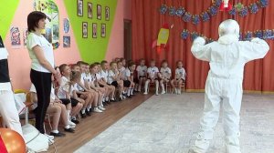 Праздник ко Дню космонавтики Красноярский ДС № 1 2024 год