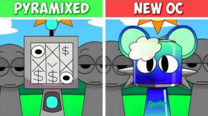 СПРУНКИ PYRAMIXED НО С НОВЫМИ ОРИГИНАЛЬНЫМИ ПЕРСОНАЖАМИ! ПОДБОРКА OC SPRUNKI INCREDIBOX
