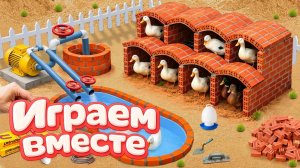 АСМР ИГРУШКИ ИЗ МУЛЬТИКА ДЛЯ ДЕТЕЙ 🚗 ИГРАЕМ ВМЕСТЕ С СУПЕРГЕРОЯМИ В МАШИНКИ И СТРОИМ ДОМИК 🪿