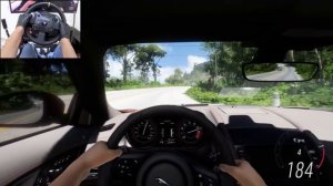 Jaguar F-TYPE: британский хищник 🔥 Заезд в FH5 на Thrustmaster TX 🏁