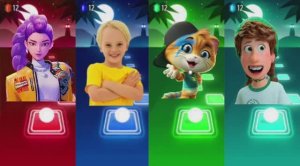 ТАНЦУЮТ ВСЕ! ОХОТНИЦЫ K‑POP vs ЧЕТЫРЕ КОТИКА vs КРАСНАЯ ЛИСА vs ВЛАД И НИКИТА!