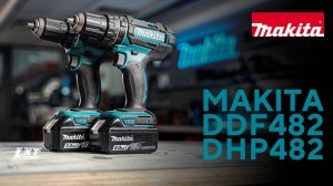 Makita DDF482 / DHP482 Аккумуляторная дрель-шуруповерт / ударная дрель-шуруповерт
