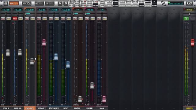 Обзор SoundCraft Ui Midi Control 4.13.хх