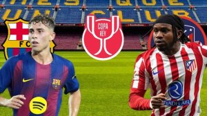 ФУТБОЛ КУБОК ИСПАНИИ 1/2 ФИНАЛА.  БАРСЕЛОНА - АТЛЕТИКО МАДРИД.  ТЕКСТОВАЯ ОНЛАЙН ТРАНСЛЯЦИЯ