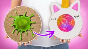 Радужный единорог 🦄 Поделки из картона своими руками | 123GO