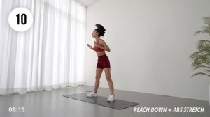 📹 Избавьтесь от жира на нижней части живота 🔥 15-минутная тренировка стоя  #MIZI