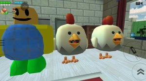 папа едет подмосковие мем Chicken Gun