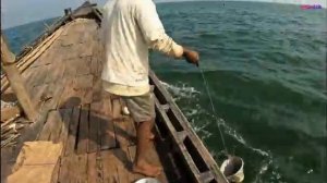 На лодке в Бенгальском заливе.