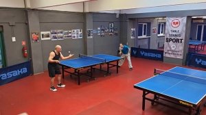 II ф. Монаенкова В. (476) - Казьмин А. (466) 24.02 настольный теннис Малиновый 400+ турнир СПб