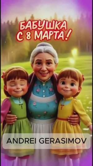 БАБУШКА С 8 МАРТА!