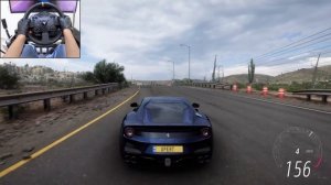 Ferrari F12 TDF: ярость V12 🔥 Заезд в FH5 на Thrustmaster TX 🏁