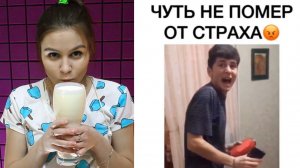 Самое смешное видео в мире. Попробуй не засмеяться с кефиром во рту челлендж, ч. 37