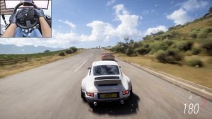 Porsche 911 (964) от Singer: идеальная классика 🔥 Заезд в Forza Horizon 5 на Thrustmaster TX 🏁