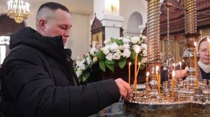 Литургия в храме в честь иконы Божией Матери Взыскание погибших  21.02.2026г.