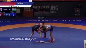 Нижегородец Садык Лалаев получил бронзовую медаль на рейтинговом турнире Объединённого мира борьбы