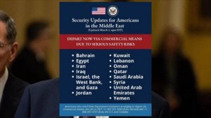 🇺🇸 Гражданам США рекомендовано покинуть страны Ближнего Востока 

Госдепартамент США выпустил сроч