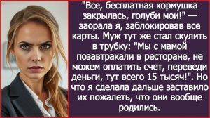 Все, бесплатная кормушка закрылась, голуби мои! | ИСТОРИИ ИЗ ЖИЗНИ | АУДИО РАССКАЗЫ