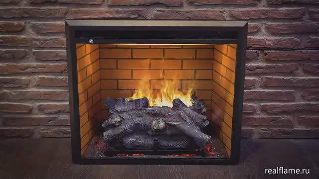 Очаг 3d Leeds | Электрокамины Realflame