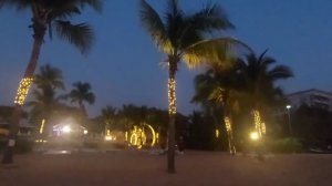 Пляж Наджомтьен .Вечерняя Паттайя.Таиланд