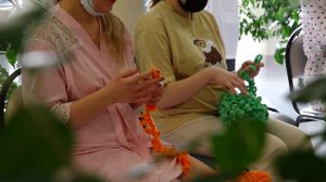 «ЧУДО-КЛУБОЧКИ» В ПЕРИНАТАЛЬНОМ ЦЕНТРЕ