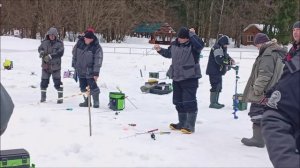 Обзор со спорт зоны. Рыбалка на форель до и после запуска. Клёвое место лосиный остров