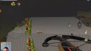 пробую разные режимы в чикен ган