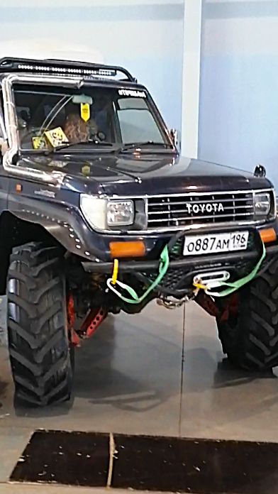 Тойота Прадо - настоящий внедорожник! #shorts