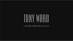 Показ женской коллекции Tony Ward весна-лето 2014