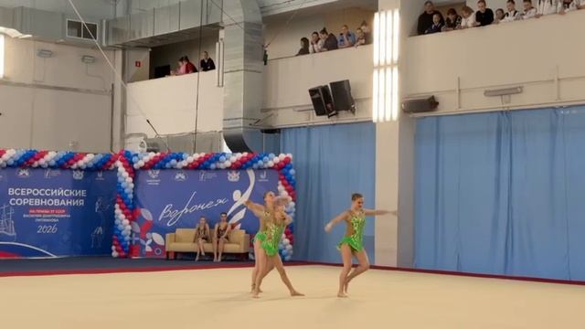 ТР 12-18 лет, Васенкова Анна - Лушиц Оксана - Малахова Элина, МАУДО ДТДиМ, Темповое упражнение