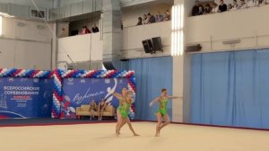 ТР 12-18 лет, Васенкова Анна - Лушиц Оксана - Малахова Элина, МАУДО ДТДиМ, Темповое упражнение