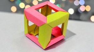 Как сделать оригами кубик из бумаги