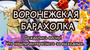 ВОРОНЕЖСКАЯ БАРАХОЛКА| ДОЖДАЛИСЬ ВЕСНУ! ЧТО НАШЛИ ИНТЕРЕСНОГО ЗА ВЫХОДНЫЕ 🤔
