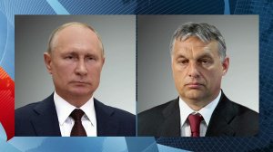 Украинский кризис обсудили по телефону Владимир Путин и премьер Венгрии Виктор Орбан.
