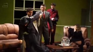 Спектакль «Он. Она. Окно. Покойник» Осетинского театра им. В.Тхапсаева