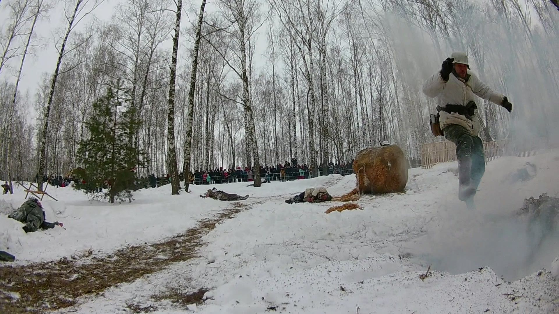 Экшн! Штурм позиций вермахта.