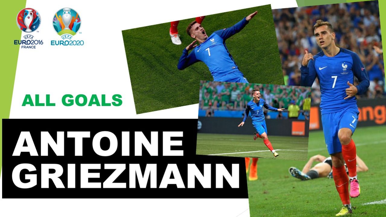 Все голы Антуана Гризмана на Евро